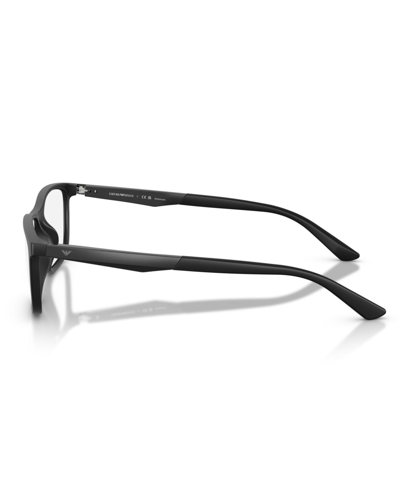 Мужские очки Emporio Armani Man Pillow Plastic EA3280U Eyeglasses, цвет: Матовый чёрный — фото 3