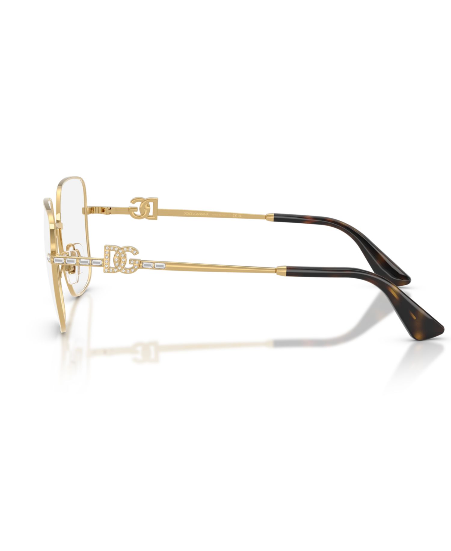 Woman Square Metal DG1367B Eyeglasses