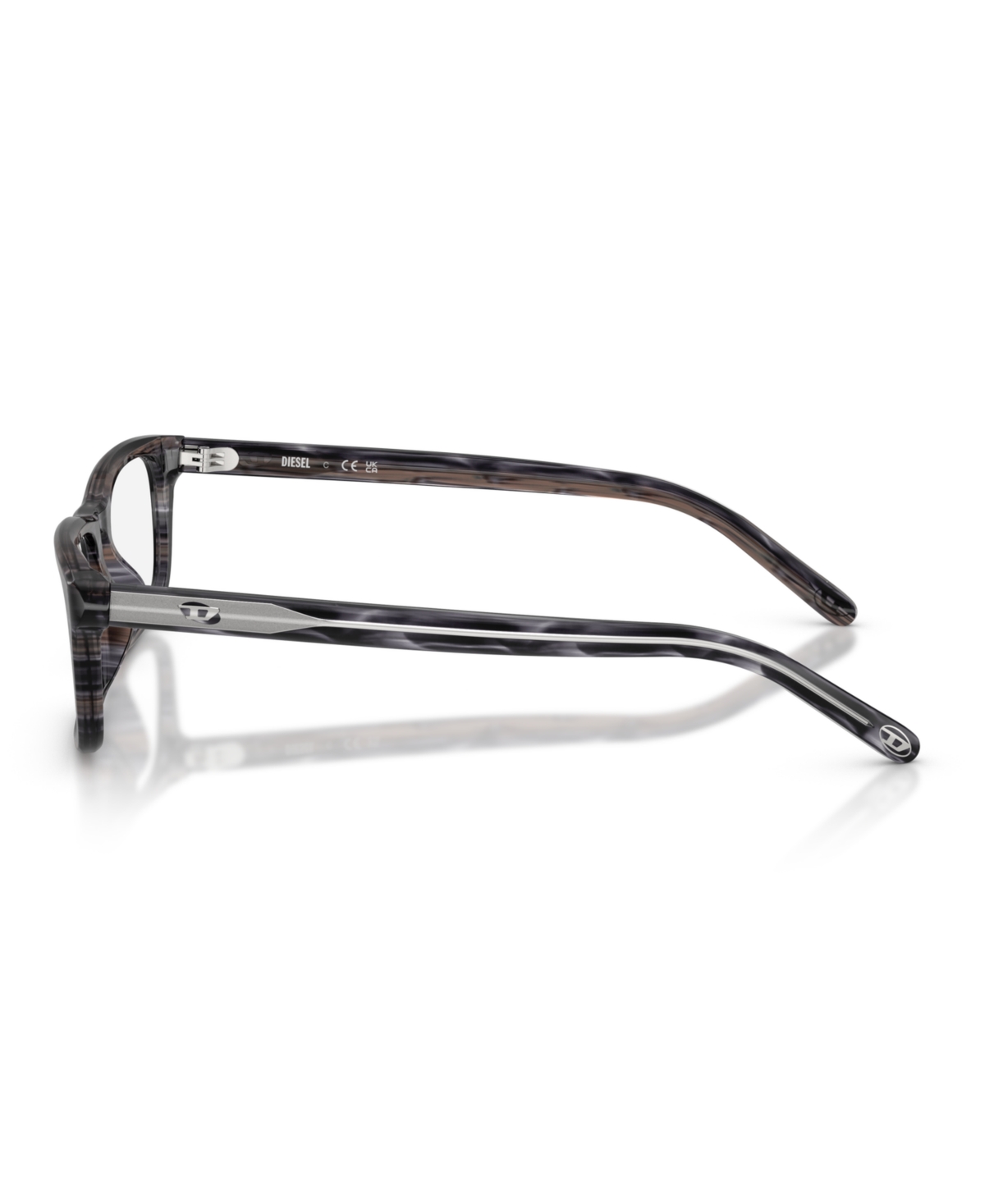 Diesel Unisex Rectangle Eyeglasses
