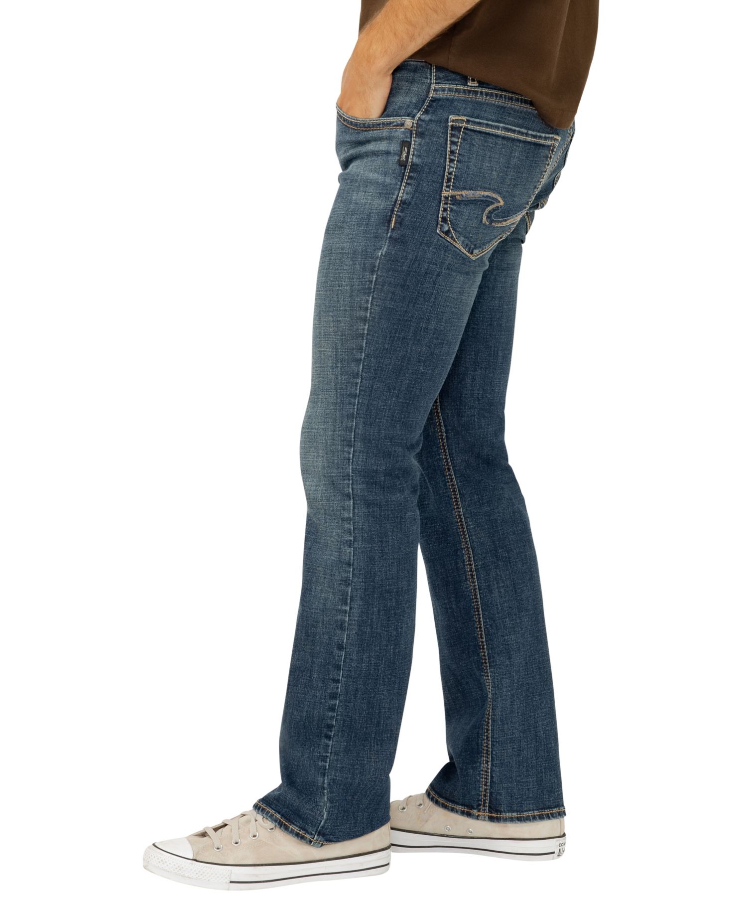 Мужские облегающие джинсы Bootcut