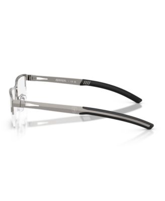 Men's Rectangle Eyeglasses, FZ7017D
