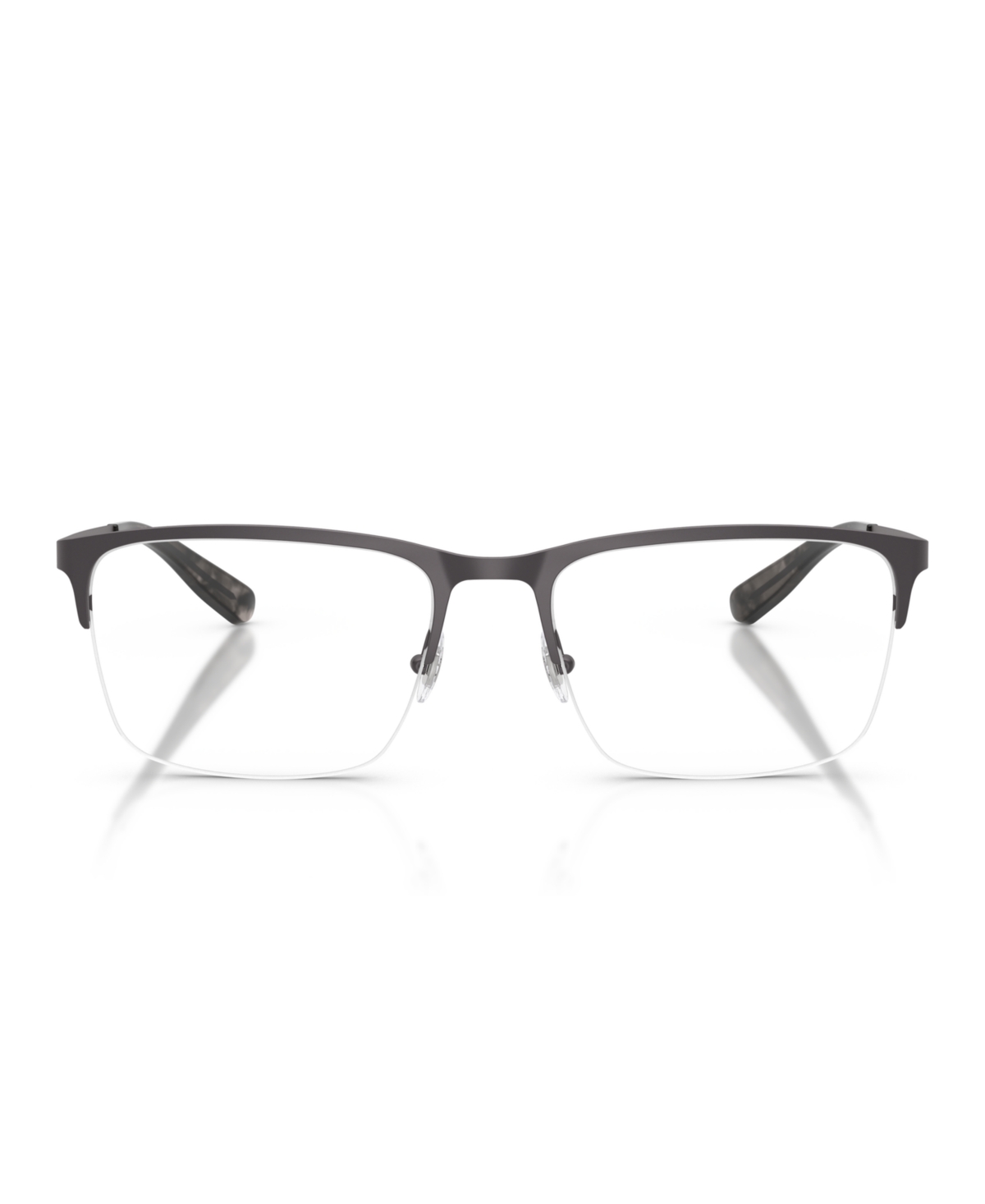 B by Brooks Brothers Men's Rectangle Eyeglasses