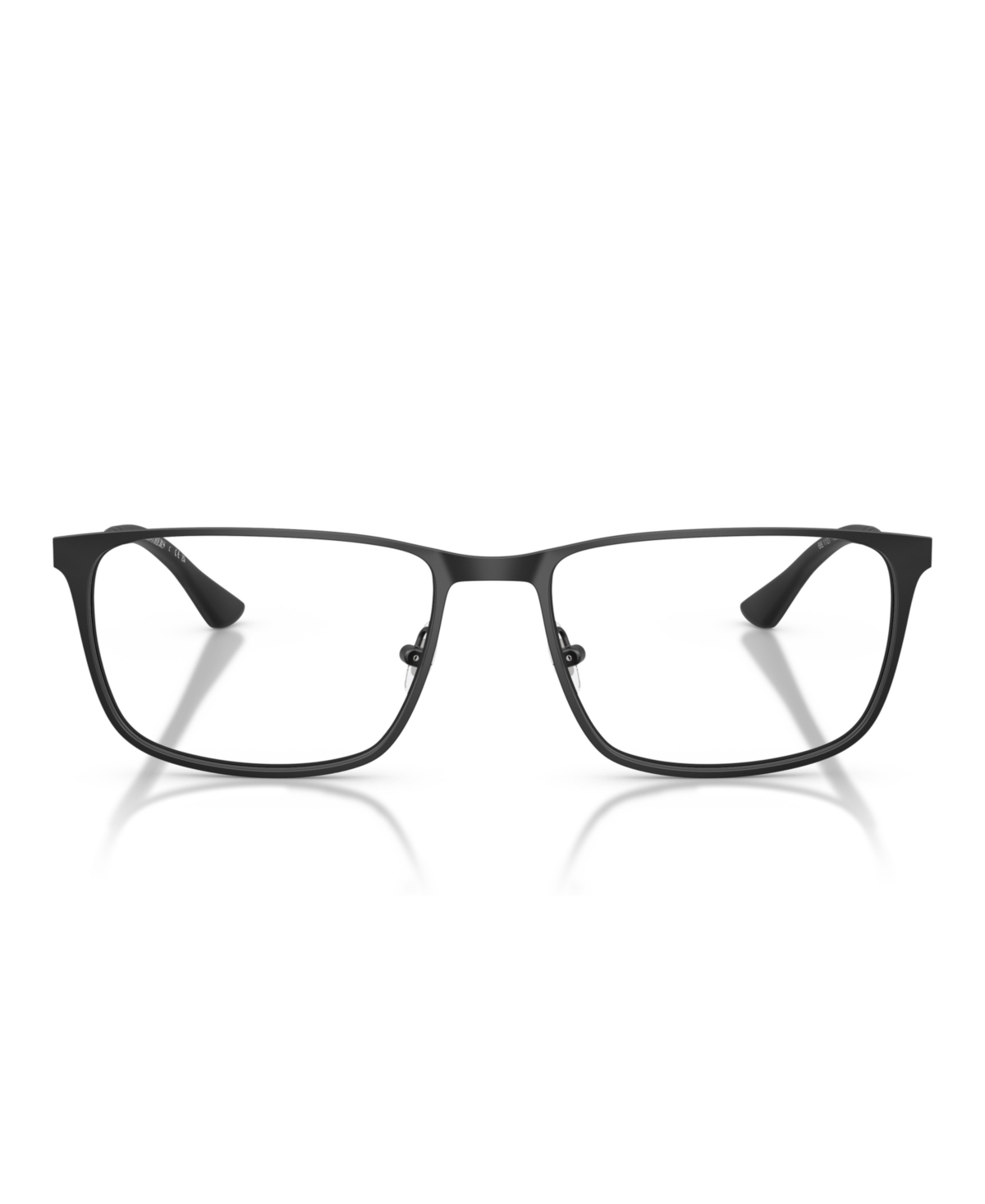 B by Brooks Brothers Men's Rectangle Eyeglasses