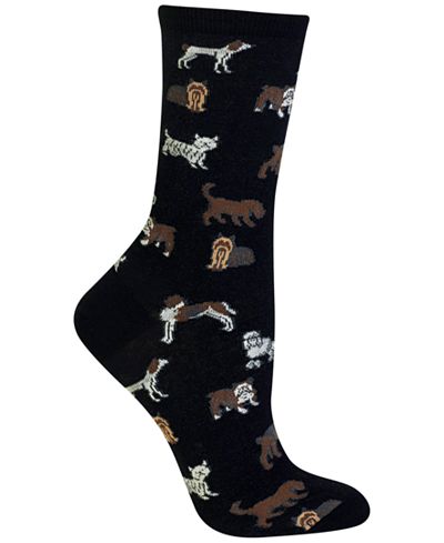 Hot Sox Women's Dogs Trouser Socks