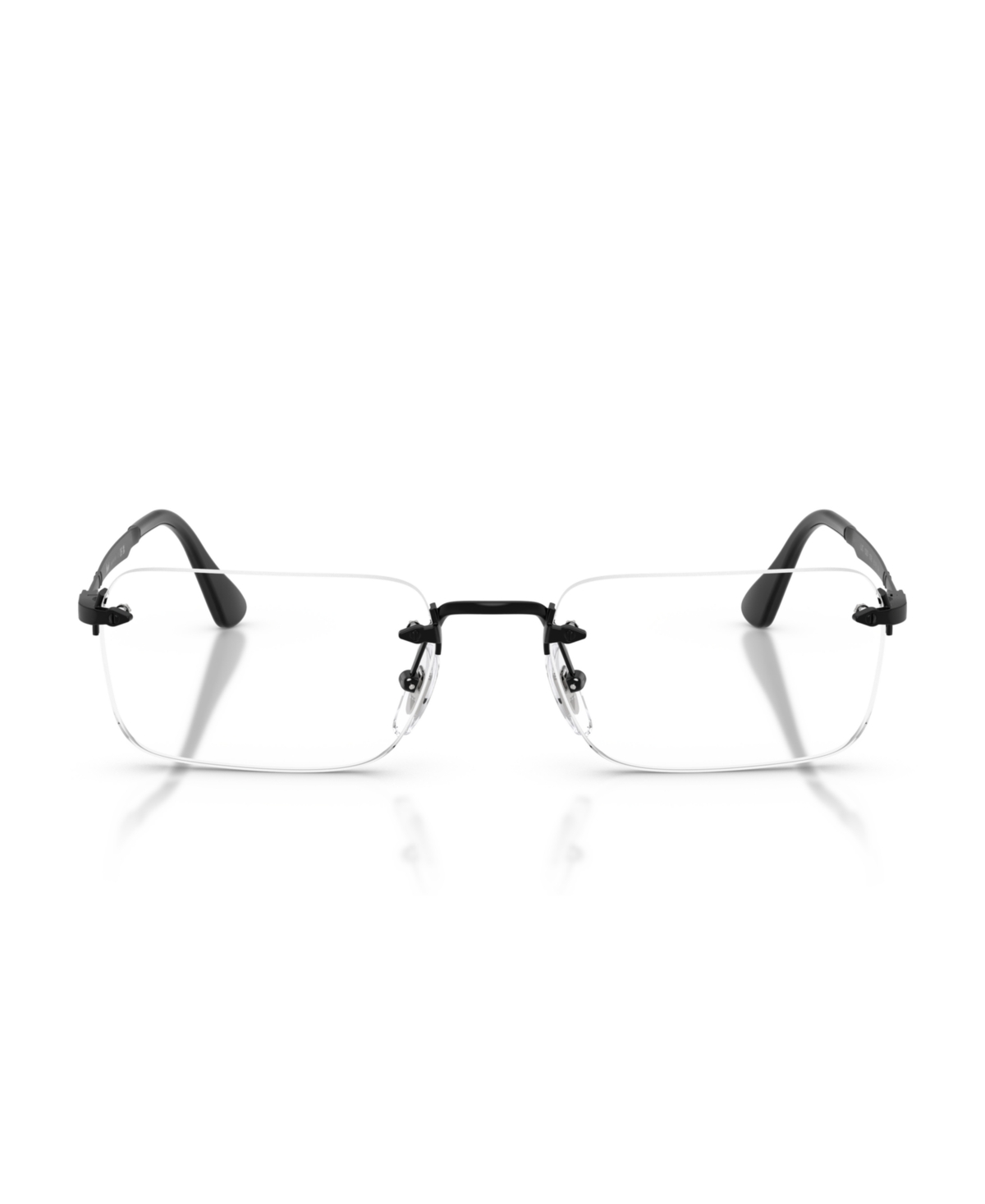 Persol Unisex Rectangle Eyeglasses