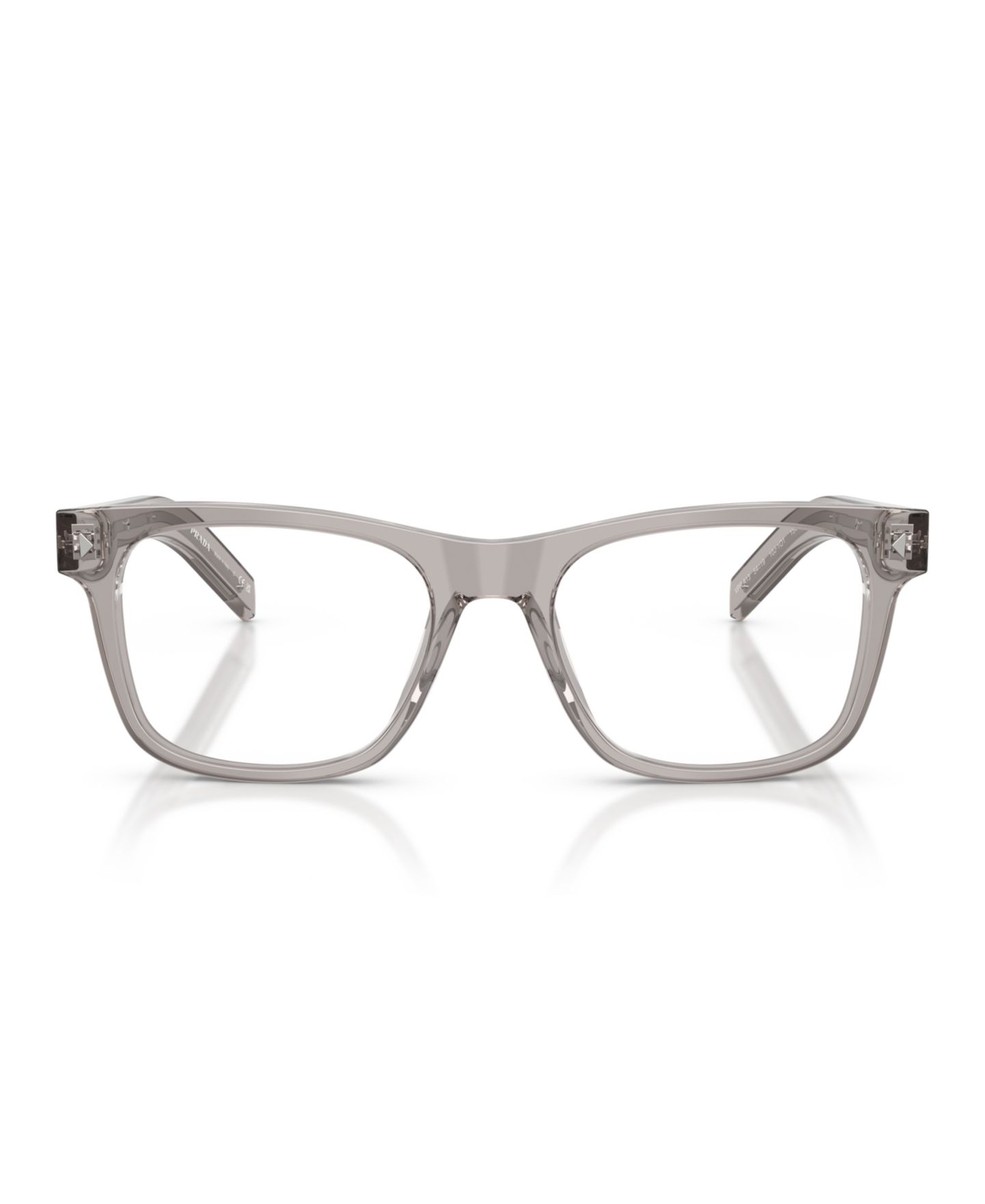 Мужские очки PRADA Man Pillow Plastic PR A13V Eyeglasses, цвет: Hematite — фото 4