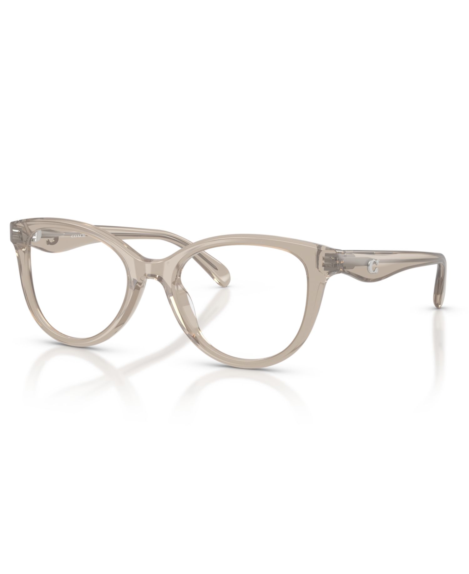 Woman Round Plastic HC6284U Eyeglasses