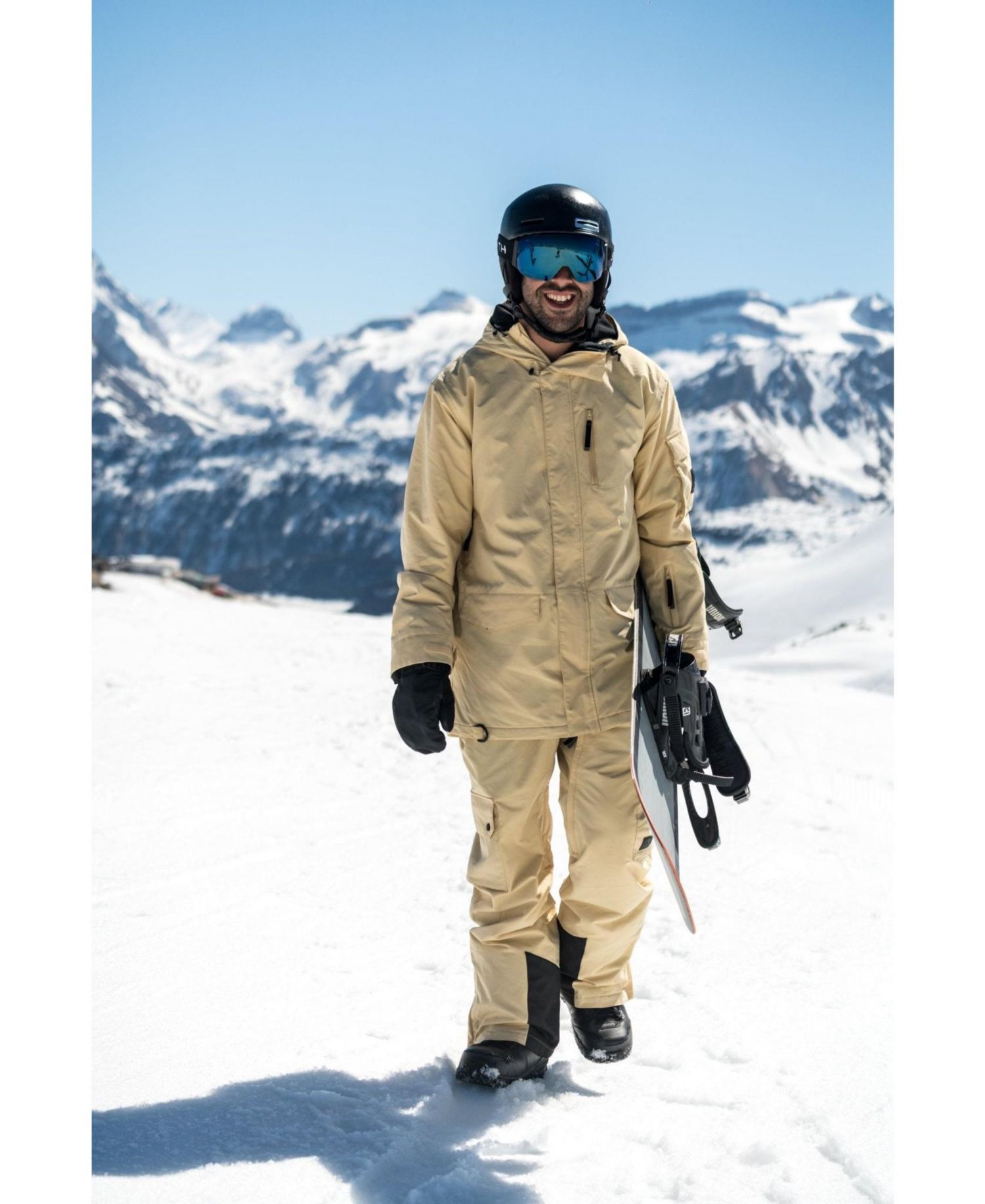 Men's Yeh Man Bib Pant - Desert Sand