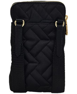 Holland Park Quilt Mini Zip Around Phone Crossbody Bag