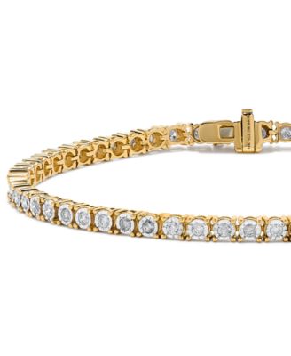 Diamond (1 ct. t.w.) Bracelet in 14k Yellow Gold