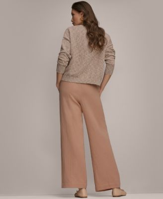 Women's Crewneck Long-Sleeve Sweater