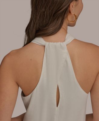 Women's V-Neck Midi Dress