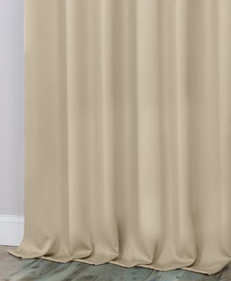 Solid Classic Modern Blackout Curtain Set ,26" x 84" (Set of 2)