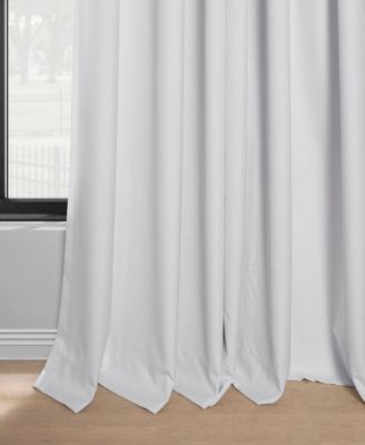 French Pleat Performance Linen Hotel Blackout Curtain