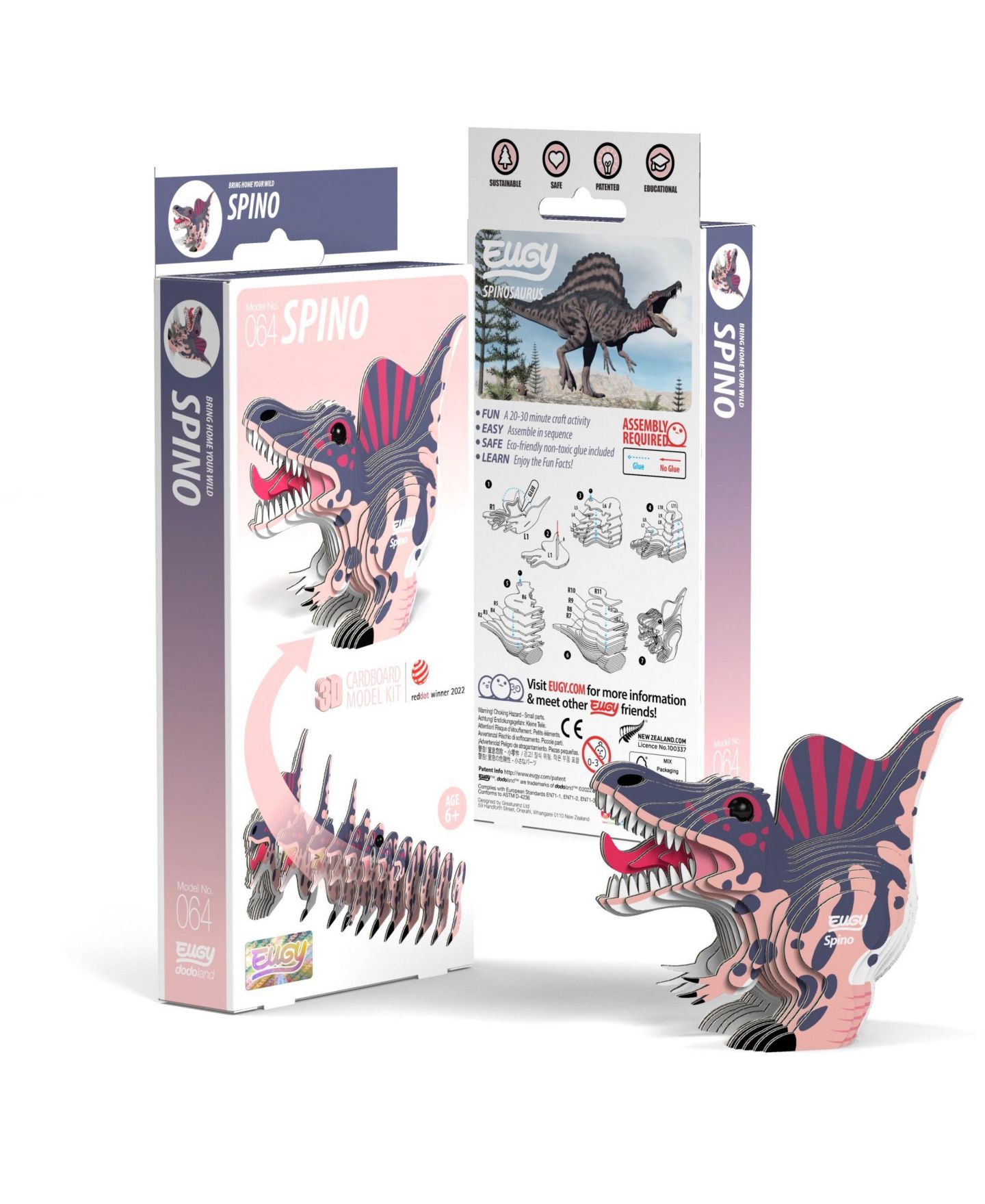 Детские конструкторы Eugy Spino 3D Puzzle — фото 1