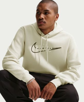 Men's Embroidered Logo Relaxed-Fit Hoodie