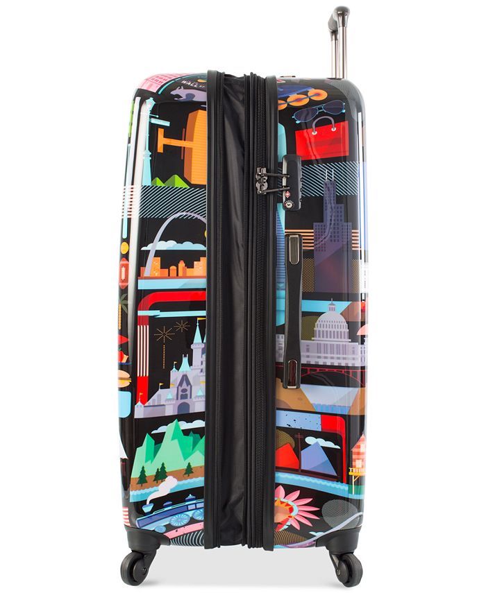 Heys FVT USA 30" Expandable Hardside Spinner Suitcase Macy's