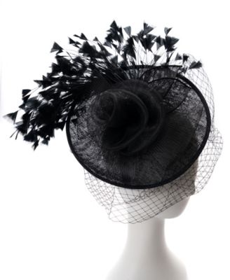 Sinamay Flower Fascinator Hat