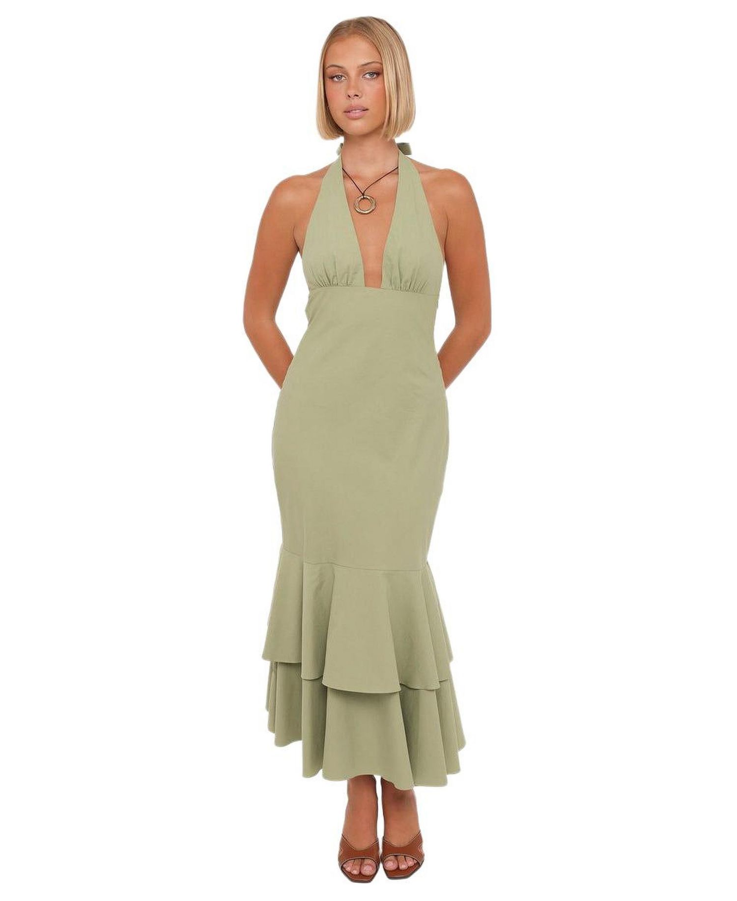 Women's Robyn Halterneck Maxi Dress