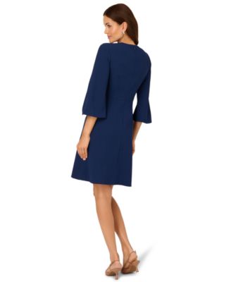 Women's Keyhole Neck Mini Dress