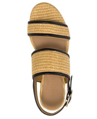 Women's Camera Open Toe Platform Sandals