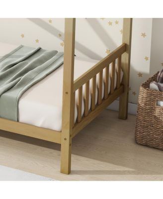 House Bed with Headboard and Footboard