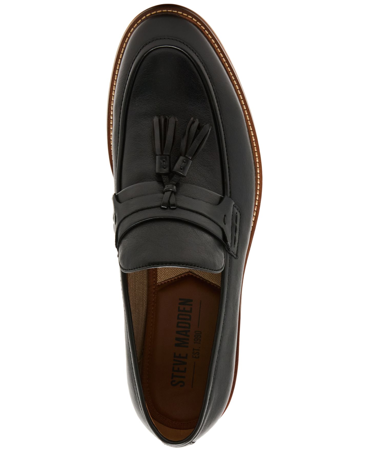 Мужские туфли Steve Madden Bronx Slip-On, цвет: Чёрный — фото 4