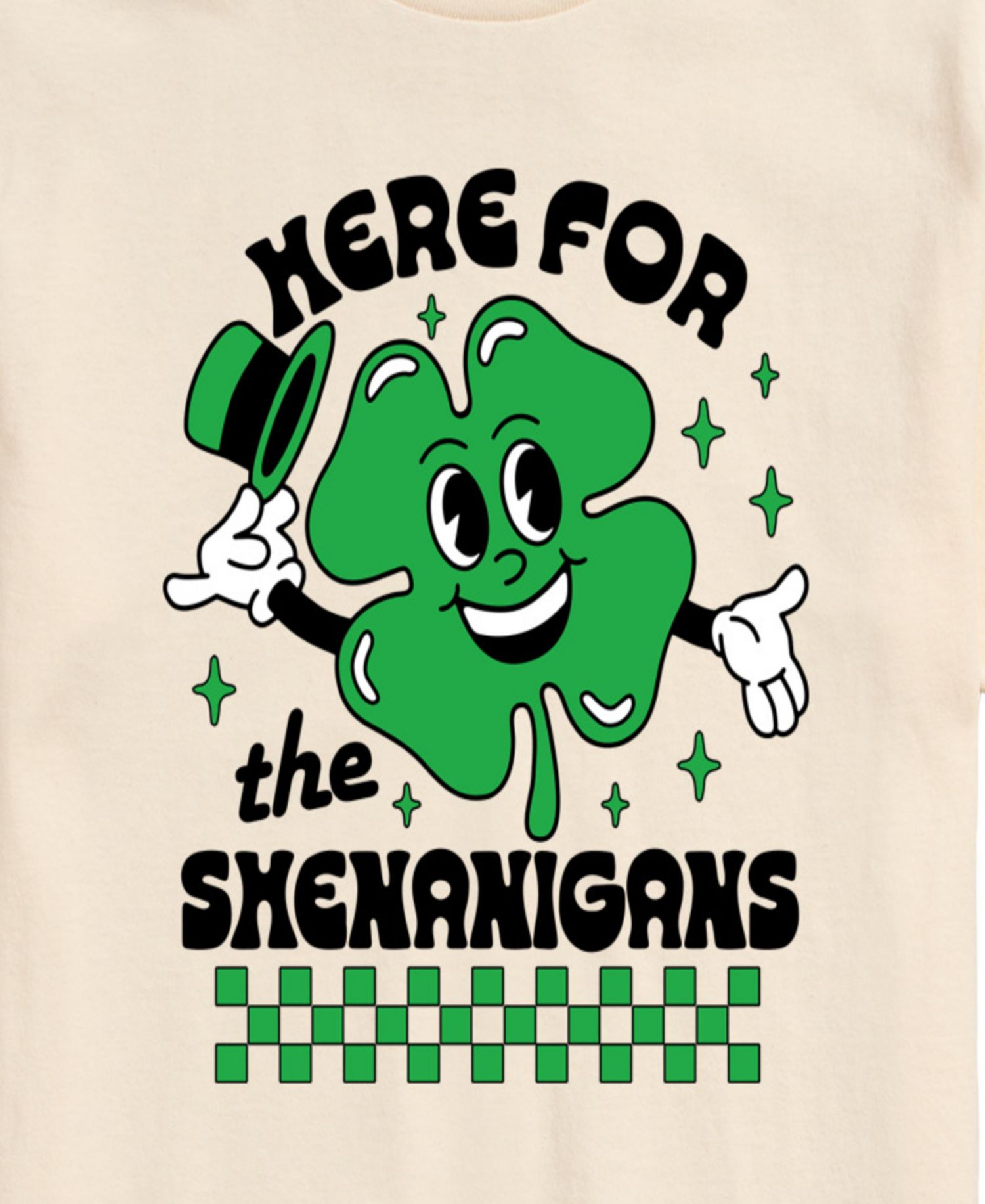 Men's Instant Message Here For The Shenanigans Short-Sleeve Graphic T-Shirt