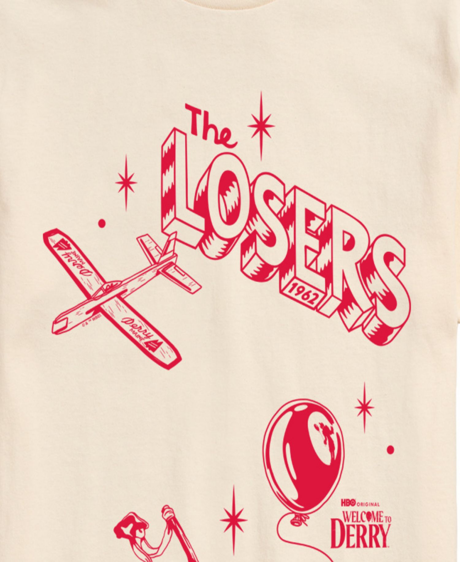 Men's Welcome to Derry The Losers Short-Sleeve Graphic T-Shirt