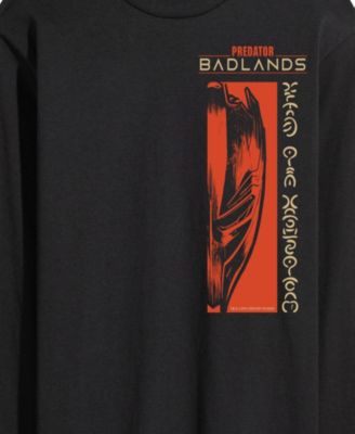 Men's Predator: Badlands Alien Mask Long-Sleeve Graphic T-Shirt