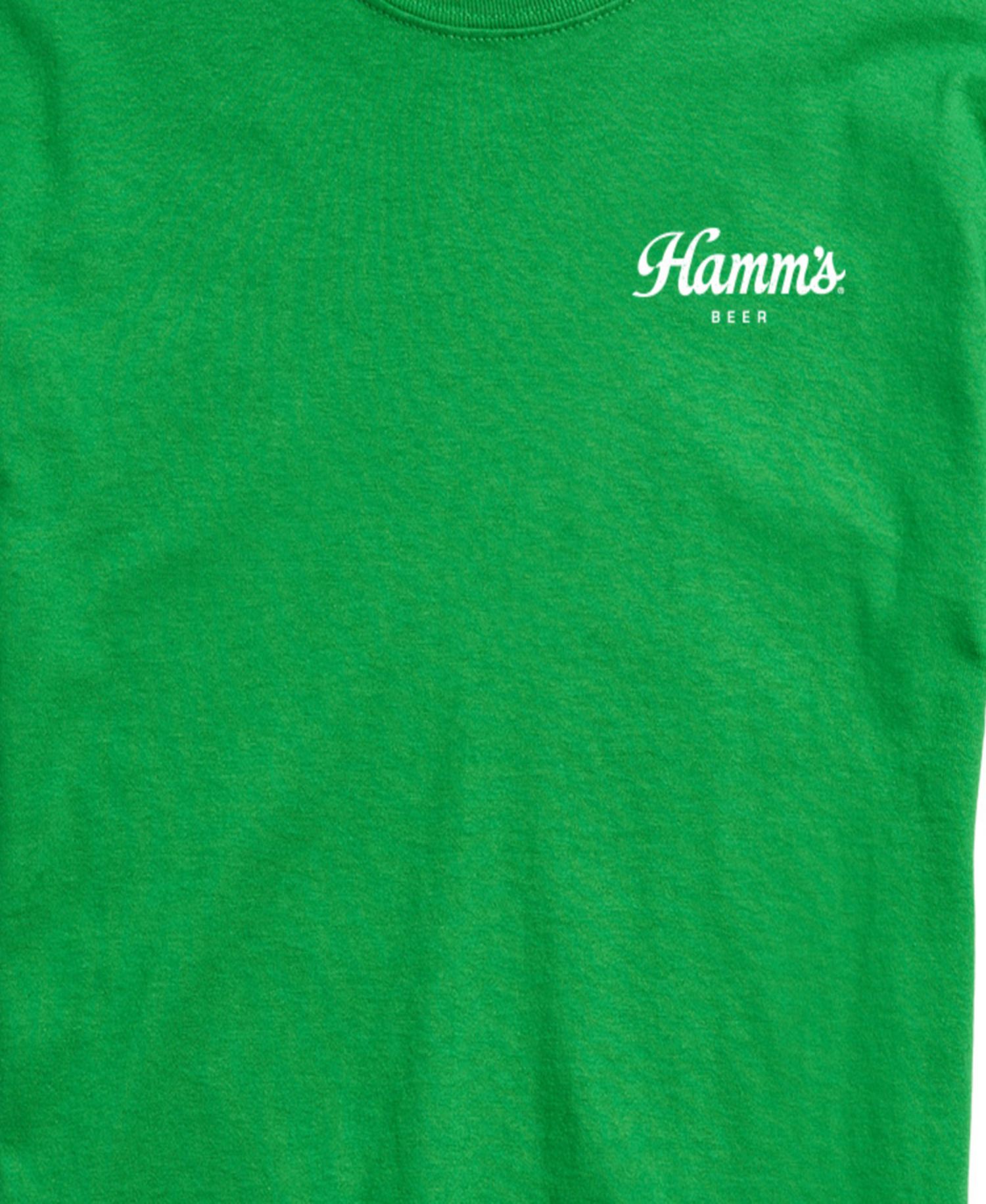 Men's Hamm's Happy St. Paddy Bear Short-Sleeve Graphic T-Shirt