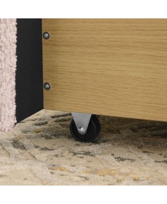 King Size Upholstered Bed Frame, Modern Minimalist Style, Curved Headboard, Drawer Storage