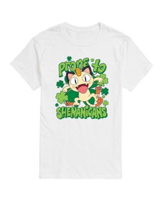 Men's Pok&eacute;mon Shenanigans Meowth Short-Sleeve Graphic T-Shirt