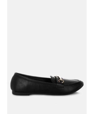 Women's Oliot Horsebit Detail Flat Loafers