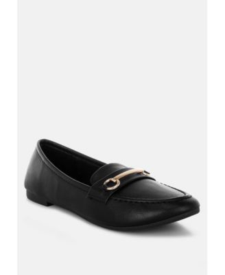 Women's Oliot Horsebit Detail Flat Loafers