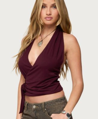 Women's Addana Wrapped Halter Top