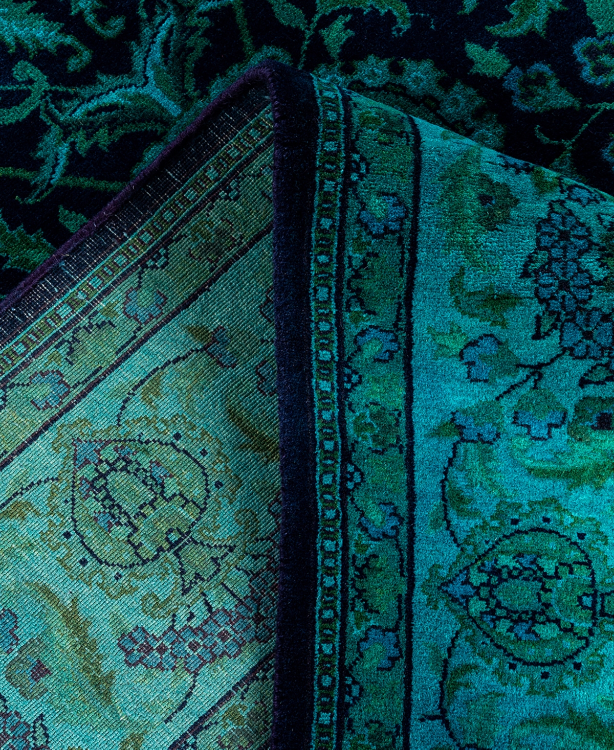 Adorn Hand Woven Rugs Fine Vibrance M1495 6' 1" x 9' 2" Area Rug