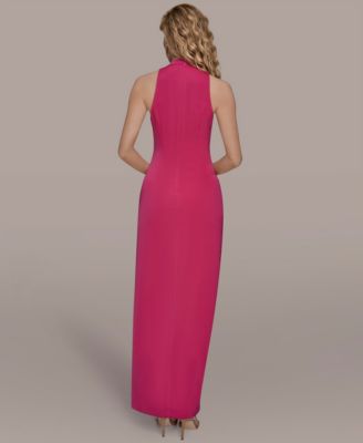 Women's V-Neck Sleeveless Dress