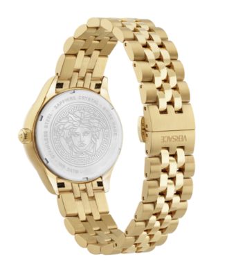 Women's Hellenyium IP Yellow Gold Stainless Steel Bracelet Watch, 35mm