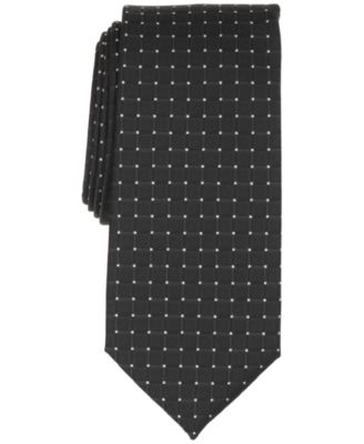 Men's Grid Pattern Tie