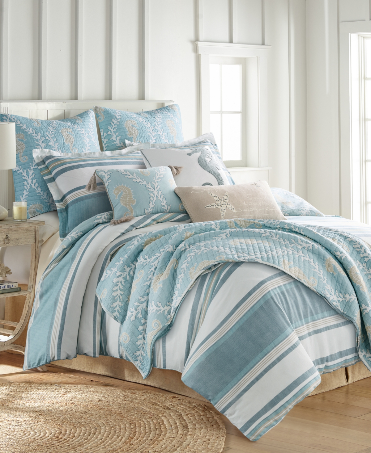 Levtex Home Kailua Reversible 3-Pc. Duvet Cover Set