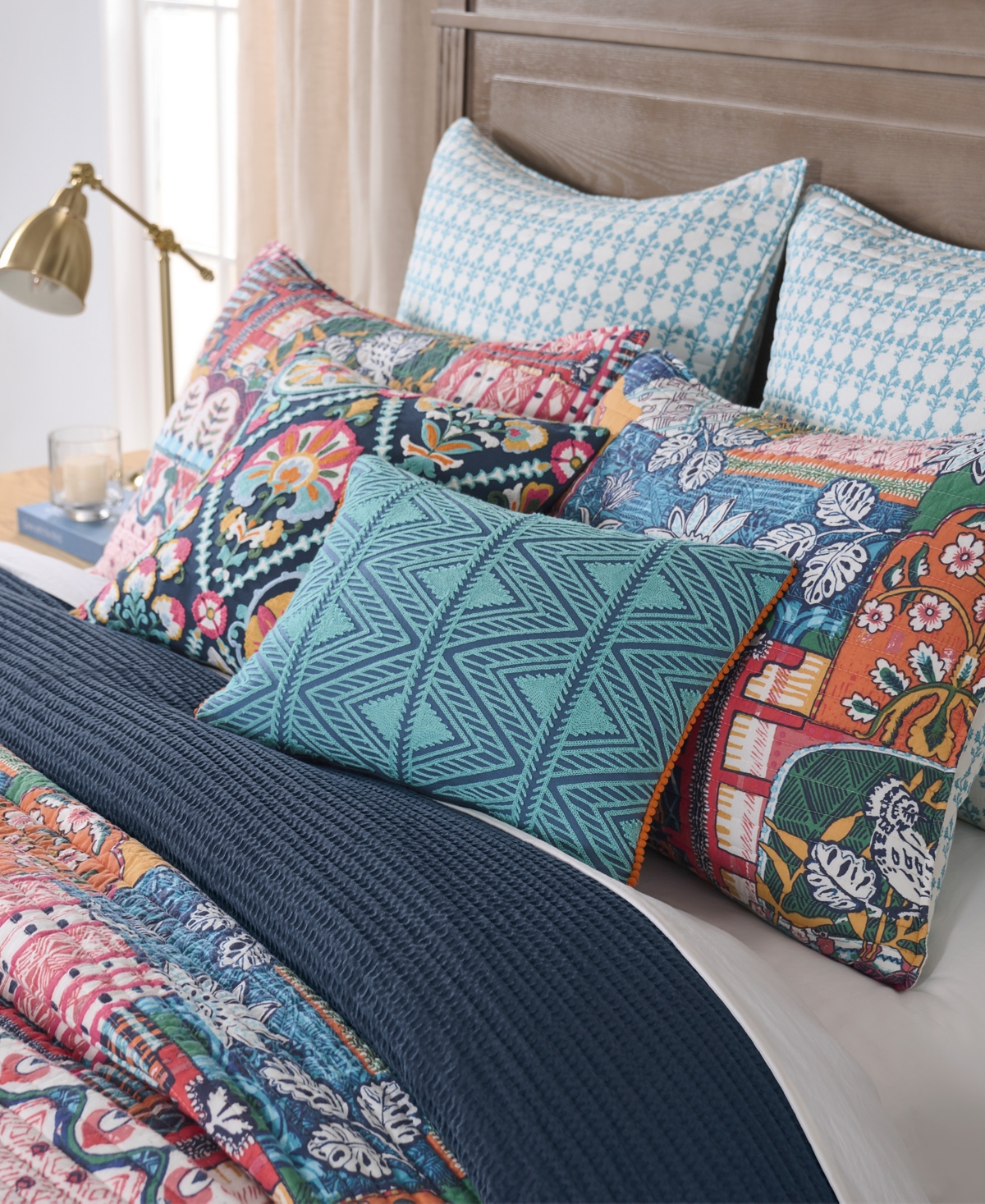 Levtex Home Roshita Cotton 2-Pc. Sham Set, European