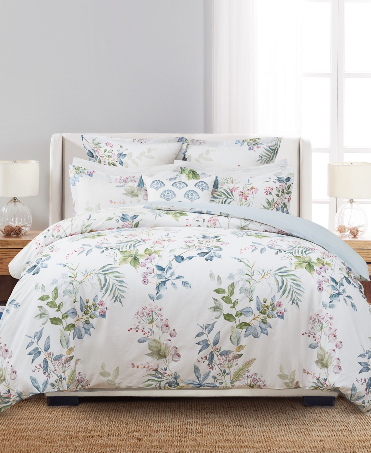 Levtex Home Seraphine Blooms Reversible -Pc. Duvet Cover Set