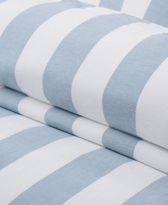 Home Cabana Woven Stripe Reversible 2-Pc. Comforter Set, Twin