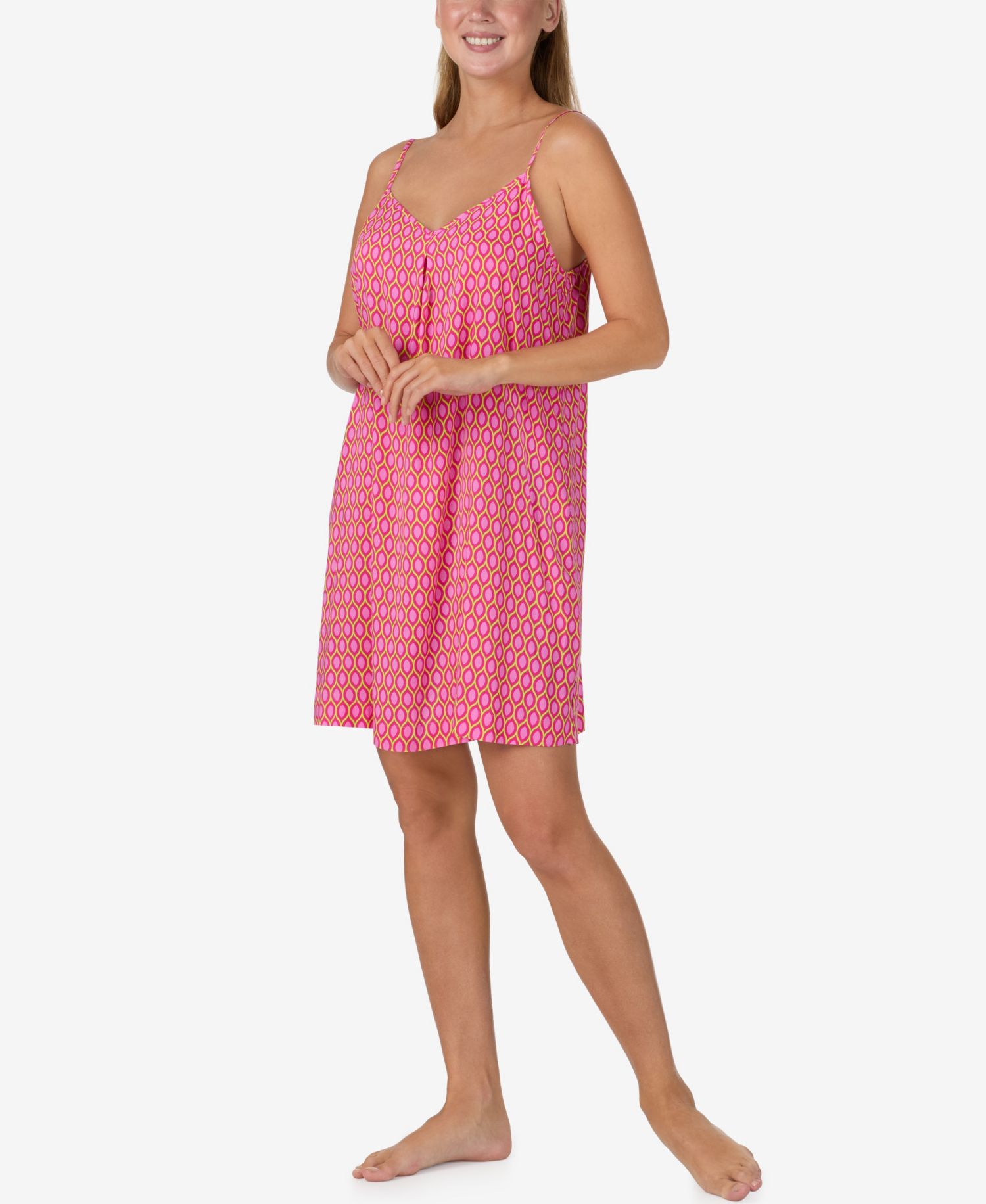 Women's Sleeveless Short Chemise Nightdress