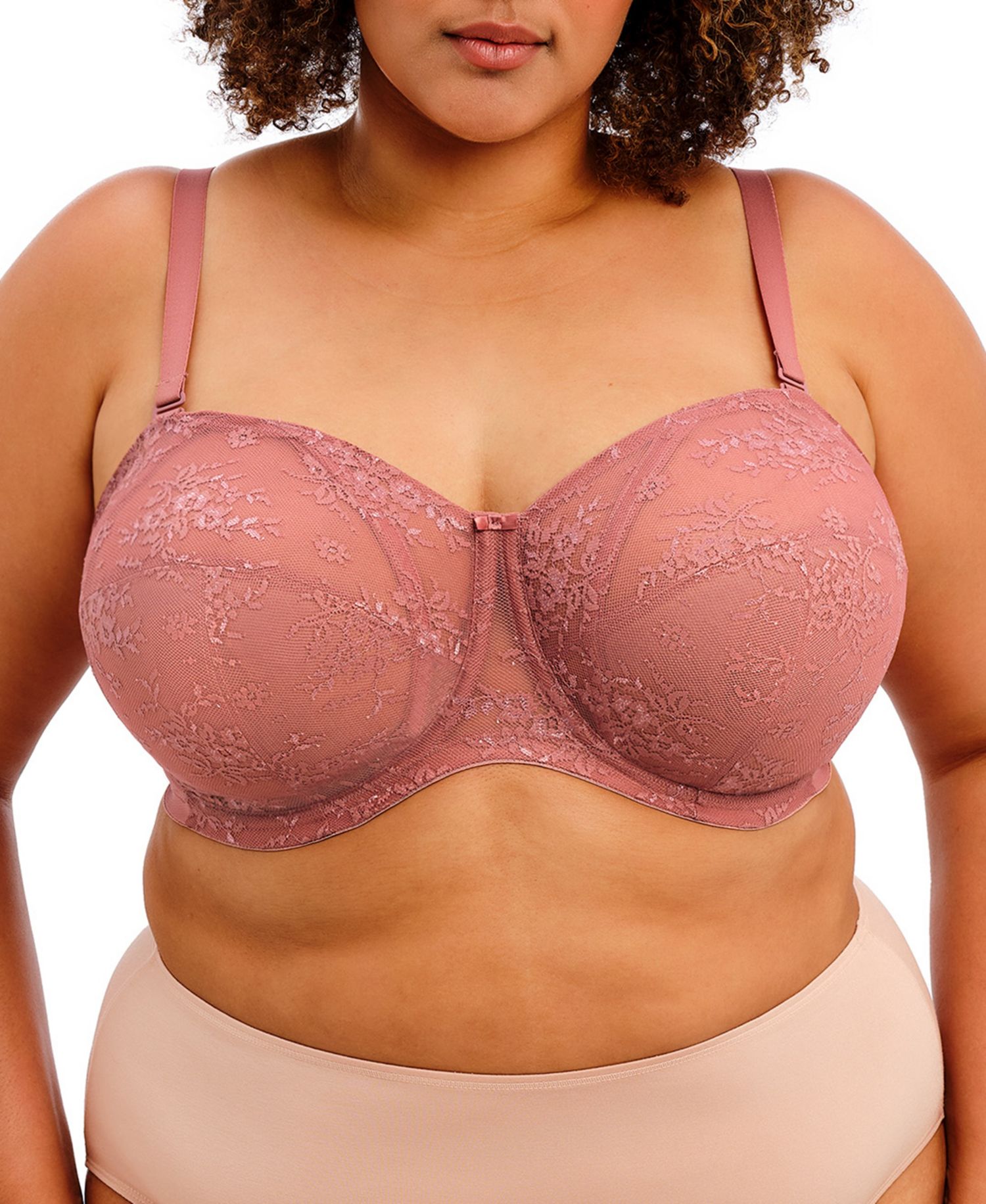 Elomi Plus Size Verity Underwire Strapless Bra