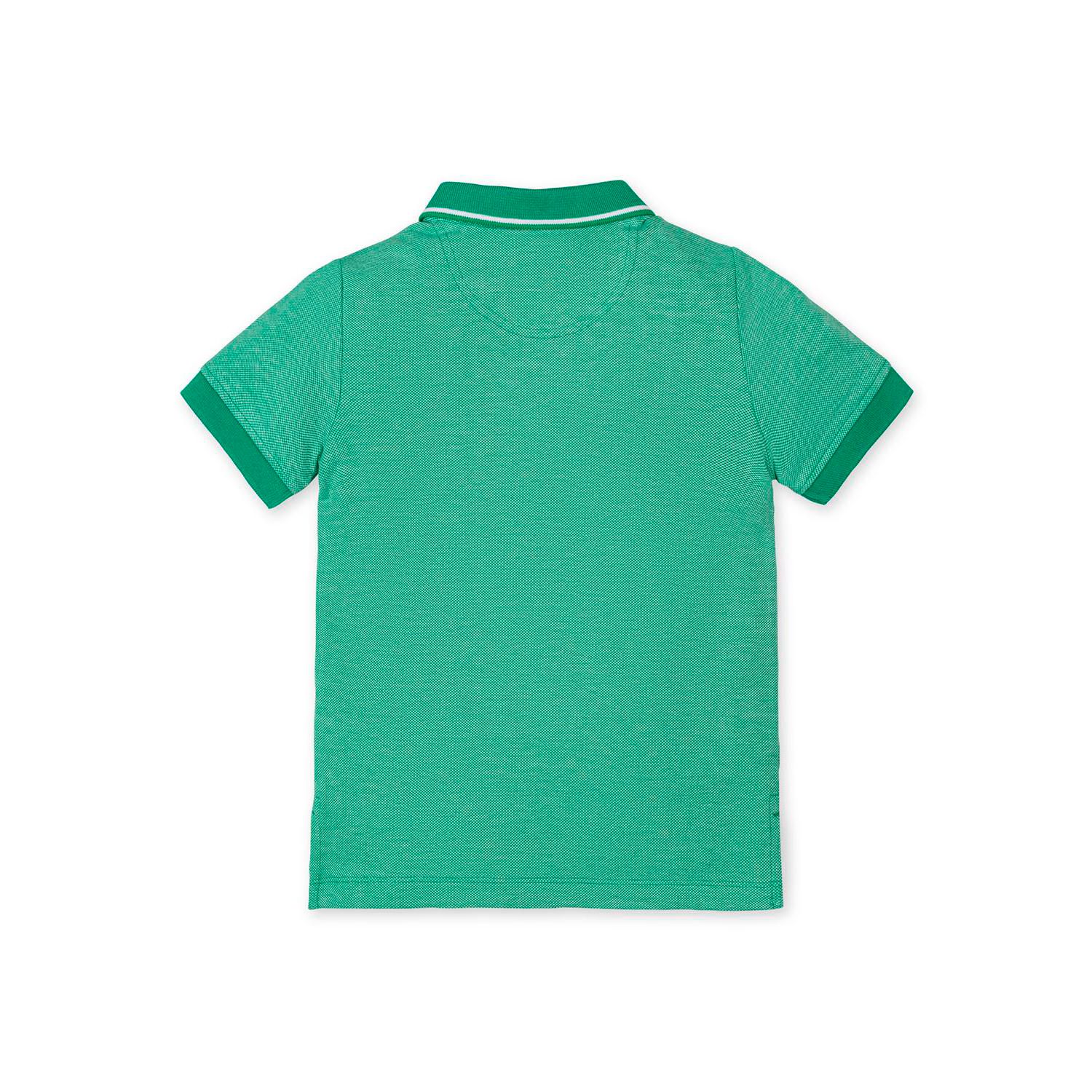 Hope and Henry Little and Big Boys' Organic Short Sleeve Knit Pique Polo Shirt