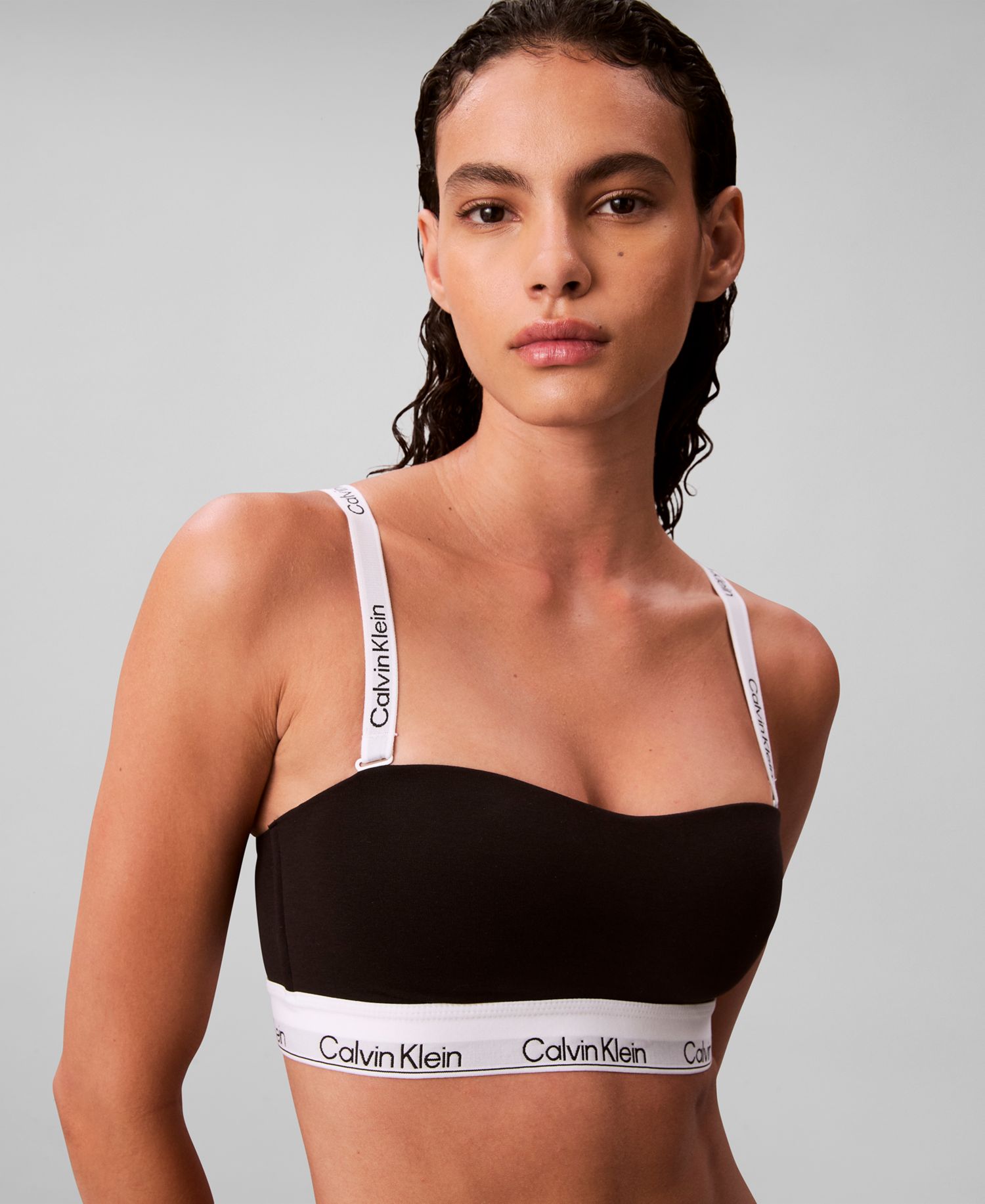 Women's Icon Cotton Bandeau Bra QF8497