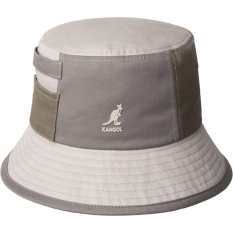 Мужские головные уборы Kangol Cargo Colors Bucket, цвет: Светлый серый разноцветный