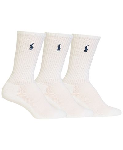 Polo Ralph Lauren Women's 3-Pk. Sport Crew Socks